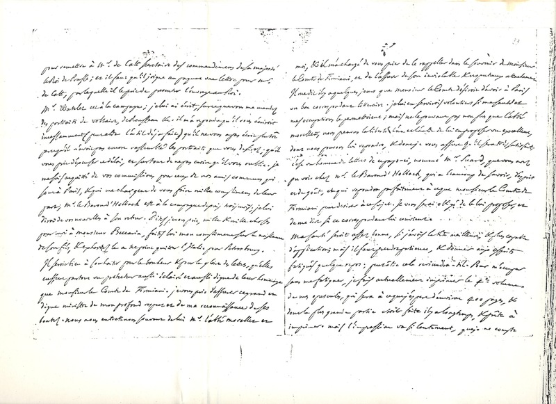 Lettre de D'Alembert à Frisi, 2 octobre 1767 Lettre de D'Alembert à Frisi, 2 octobre 1767