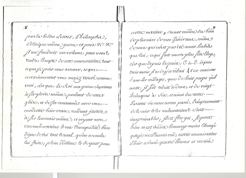 Lettre de D'Alembert à Mlle Lespinasse, 13 juin 1763 Lettre de D'Alembert à Mlle Lespinasse, 13 juin 1763