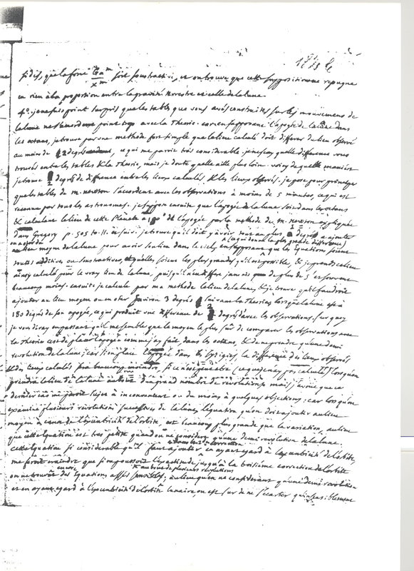 Lettre de D'Alembert à Euler Leonhard, 30 mars 1748 Lettre de D'Alembert à Euler Leonhard, 30 mars 1748
