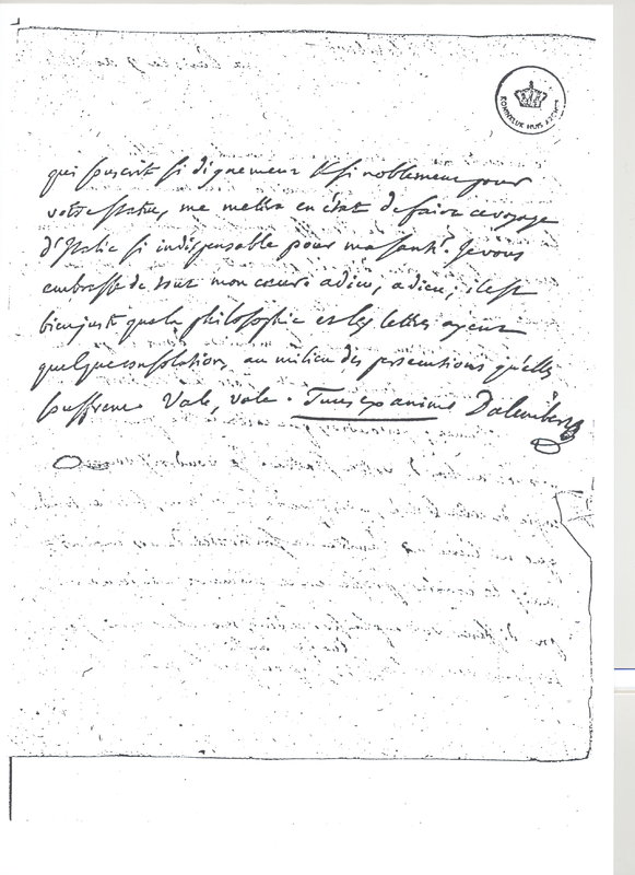 Lettre de D'Alembert à Voltaire, 9 août 1770 Lettre de D'Alembert à Voltaire, 9 août 1770