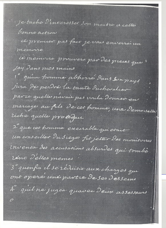 Lettre de Voltaire à D'Alembert, 6 février 1775 Lettre de Voltaire à D'Alembert, 6 février 1775