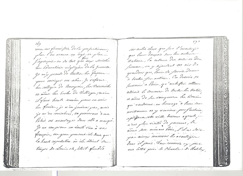 Lettre de Frédéric II à D'Alembert, 6 octobre 1772 Lettre de Frédéric II à D'Alembert, 6 octobre 1772