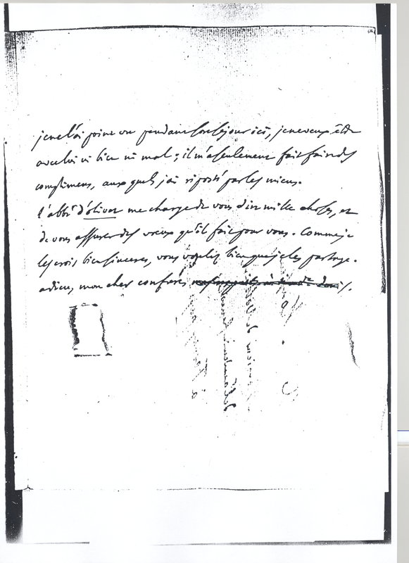 Lettre de D'Alembert à Voltaire, 11 janvier 1766 Lettre de D'Alembert à Voltaire, 11 janvier 1766