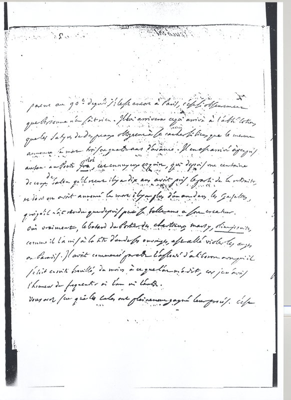 Lettre de D'Alembert à Voltaire, 26 mars 1765 Lettre de D'Alembert à Voltaire, 26 mars 1765