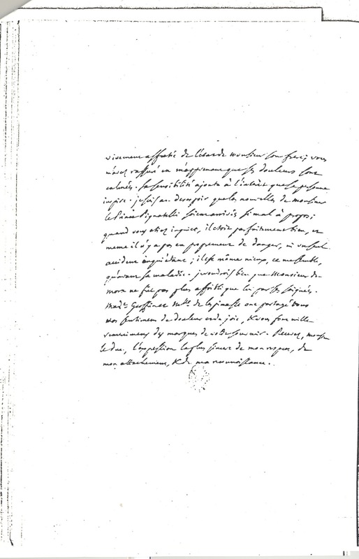 Lettre de D'Alembert à Villahermosa, 11 mars 1774 Lettre de D'Alembert à Villahermosa, 11 mars 1774