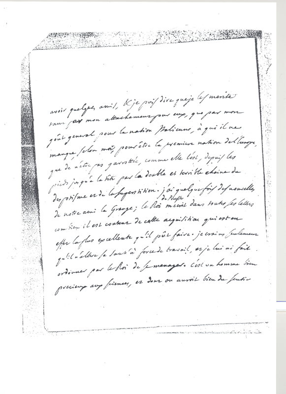 Lettre de D'Alembert à Dutens, 12 janvier 1770 Lettre de D'Alembert à Dutens, 12 janvier 1770