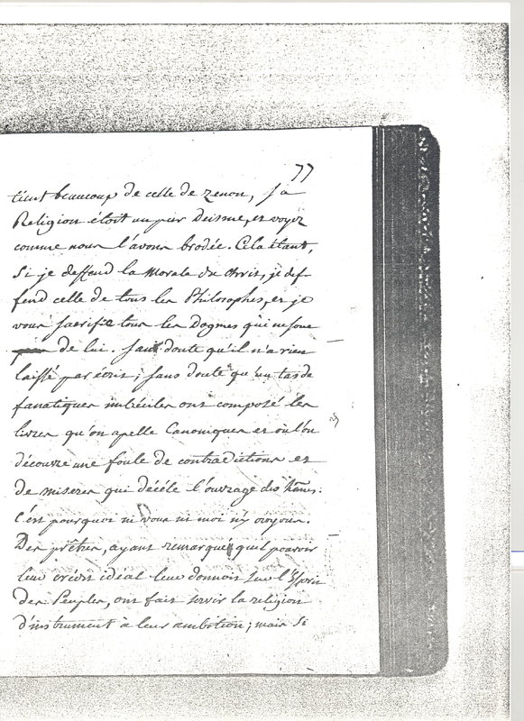 Lettre de Frédéric II à D'Alembert, 18 octobre 1770 Lettre de Frédéric II à D'Alembert, 18 octobre 1770