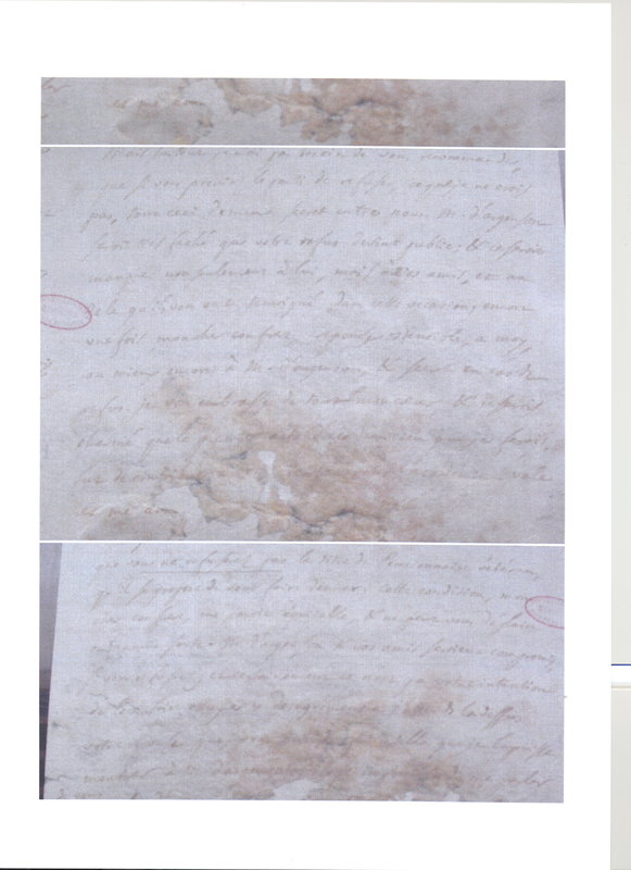 Lettre de D'Alembert à Maupertuis, 5 mai 1756 Lettre de D'Alembert à Maupertuis, 5 mai 1756