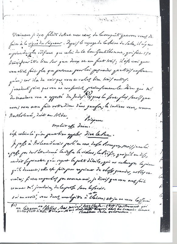 Lettre de D'Alembert à Voltaire, 18 octobre 1760 Lettre de D'Alembert à Voltaire, 18 octobre 1760