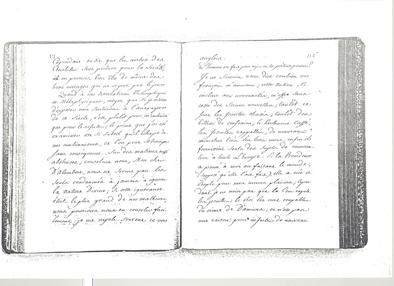 Lettre de Frédéric II à D'Alembert, 7 mai 1771 Lettre de Frédéric II à D'Alembert, 7 mai 1771
