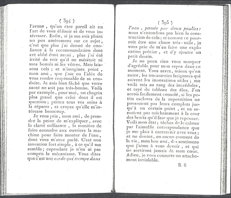 Lettre de Caracciolo à D'Alembert, 15 juin 1782 Lettre de Caracciolo à D'Alembert, 15 juin 1782