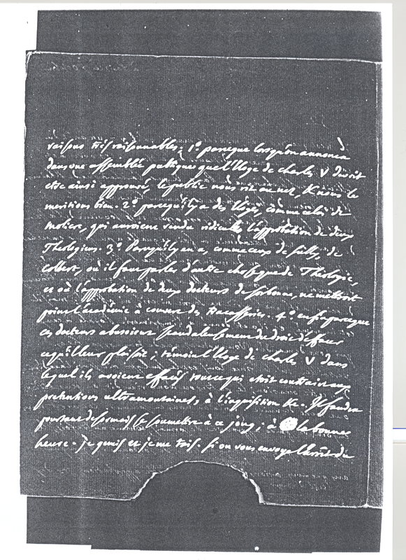 Lettre de D'Alembert à Voltaire, 7 octobre 1771 Lettre de D'Alembert à Voltaire, 7 octobre 1771
