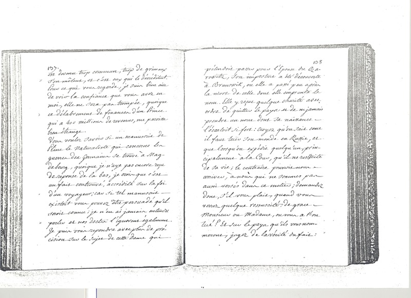 Lettre de Frédéric II à D'Alembert, 30 novembre 1771 Lettre de Frédéric II à D'Alembert, 30 novembre 1771