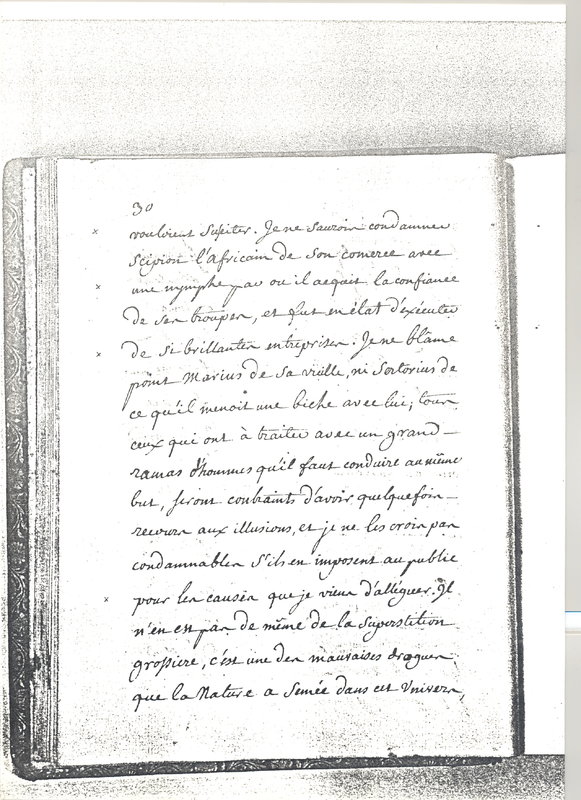 Lettre de Frédéric II à D'Alembert, 3 avril 1770 Lettre de Frédéric II à D'Alembert, 3 avril 1770