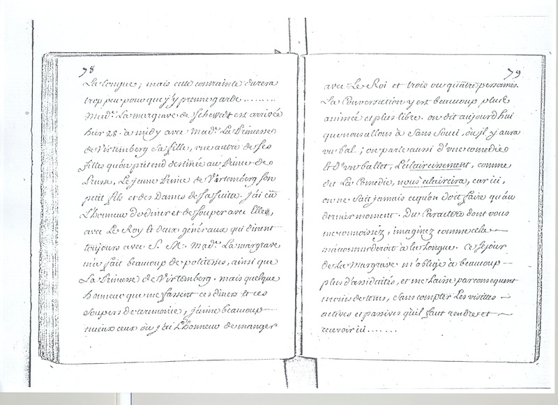 Lettre de D'Alembert à Mlle Lespinasse, 29 juillet 1763 Lettre de D'Alembert à Mlle Lespinasse, 29 juillet 1763
