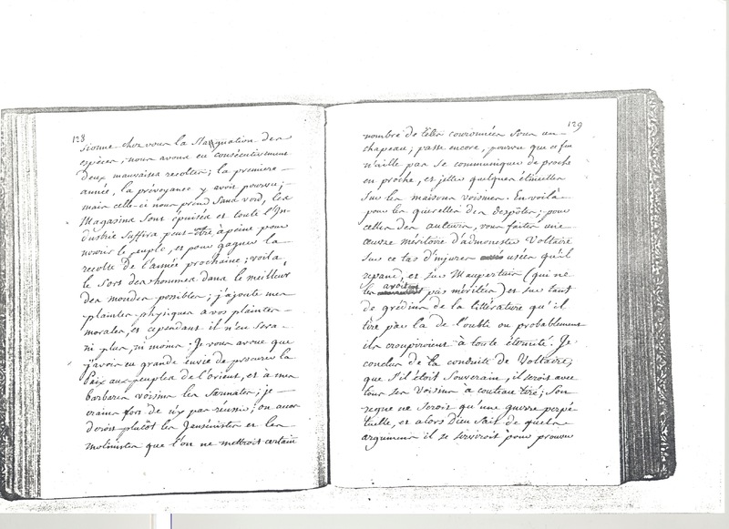 Lettre de Frédéric II à D'Alembert, 16 septembre 1771 Lettre de Frédéric II à D'Alembert, 16 septembre 1771