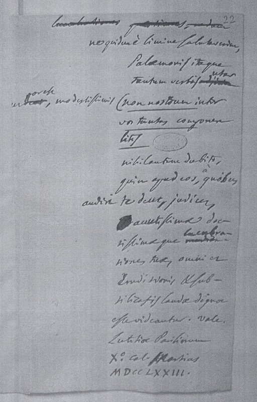Lettre de D'Alembert à Bayer Perez, 20 février 1773 Lettre de D'Alembert à Bayer Perez, 20 février 1773