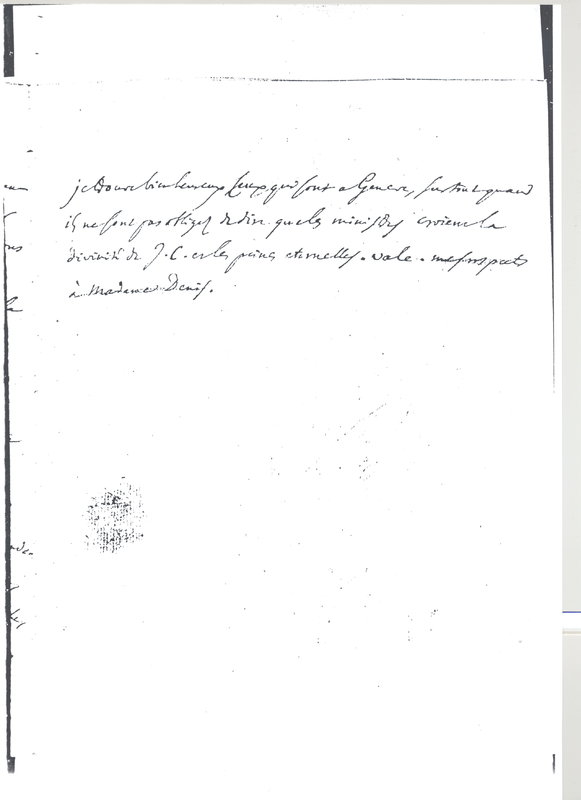 Lettre de D'Alembert à Voltaire, 26 février 1758 Lettre de D'Alembert à Voltaire, 26 février 1758