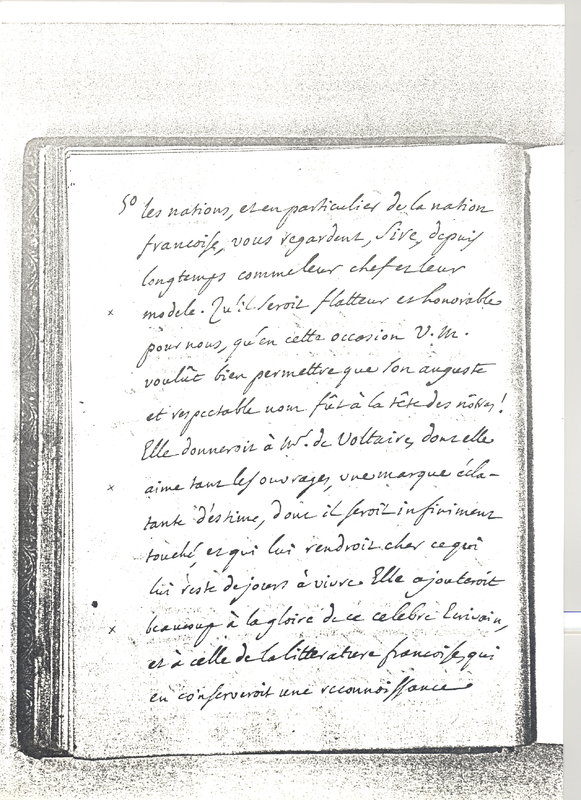 Lettre de D'Alembert à Frédéric II, 6 juillet 1770 Lettre de D'Alembert à Frédéric II, 6 juillet 1770