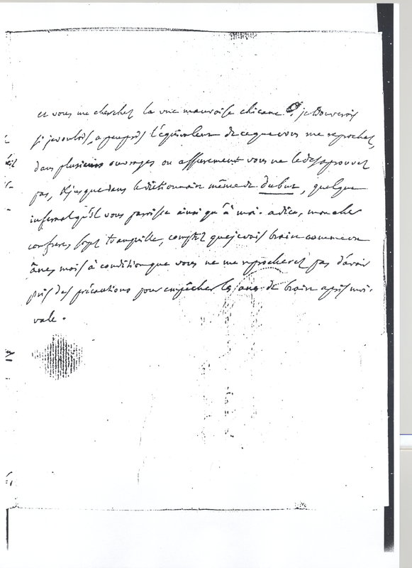 Lettre de D'Alembert à Voltaire, 10 octobre 1764 Lettre de D'Alembert à Voltaire, 10 octobre 1764