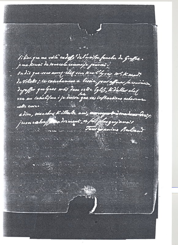Lettre de D'Alembert à Voltaire, 27 décembre 1777 Lettre de D'Alembert à Voltaire, 27 décembre 1777
