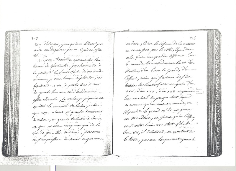Lettre de Frédéric II à D'Alembert, 27 avril 1773 Lettre de Frédéric II à D'Alembert, 27 avril 1773