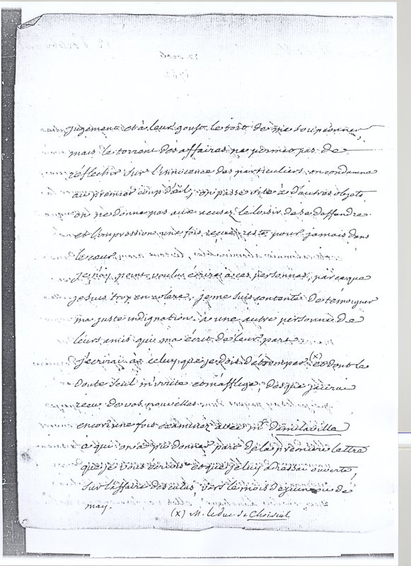 Lettre de Voltaire à D'Alembert, 12 octobre 1762 Lettre de Voltaire à D'Alembert, 12 octobre 1762
