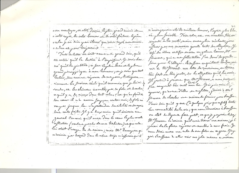 Lettre de Hume à D'Alembert, 25 juillet 1766 Lettre de Hume à D'Alembert, 25 juillet 1766