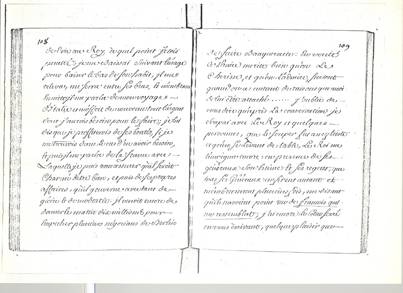 Lettre de D'Alembert à Mlle Lespinasse, 3 septembre 1763 Lettre de D'Alembert à Mlle Lespinasse, 3 septembre 1763