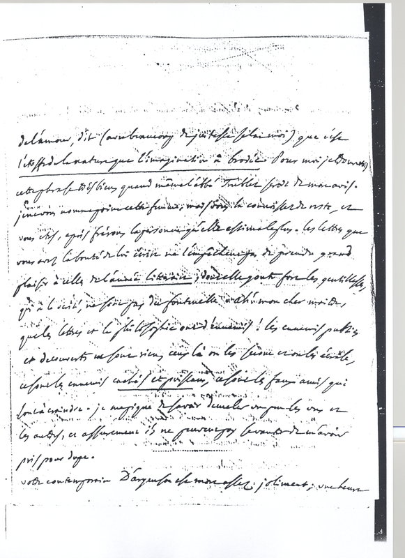 Lettre de D'Alembert à Voltaire, 4 octobre 1764