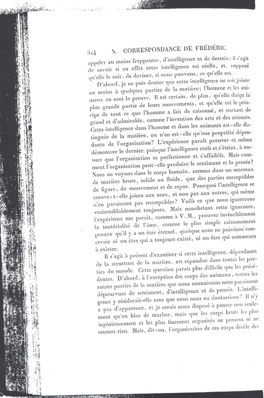 Lettre de D'Alembert à Frédéric II, 30 novembre 1770 Lettre de D'Alembert à Frédéric II, 30 novembre 1770