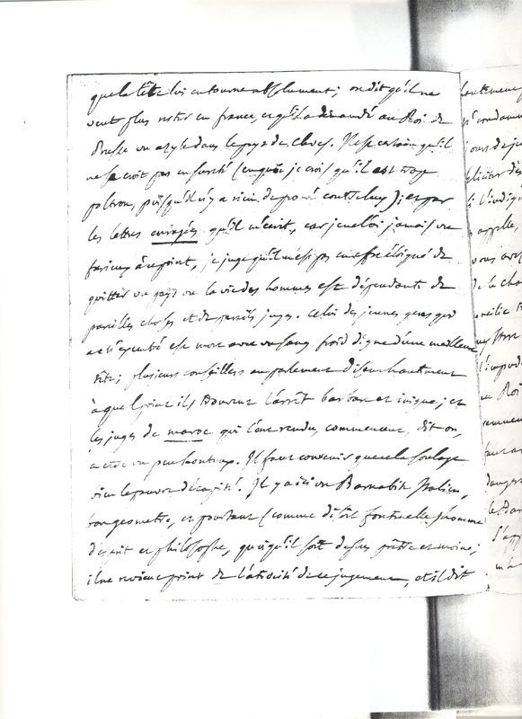 Lettre de D'Alembert à Hume David, 4 août 1766 Lettre de D'Alembert à Hume David, 4 août 1766