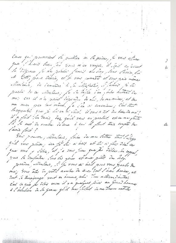 Lettre de Duval Pyrau à D'Alembert, 21 avril 1781 Lettre de Duval Pyrau à D'Alembert, 21 avril 1781