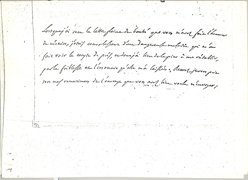 Lettre de D'Alembert à Beccaria, 28 septembre 1765 Lettre de D'Alembert à Beccaria, 28 septembre 1765