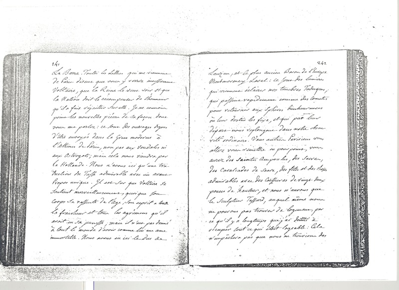 Lettre de Frédéric II à D'Alembert, 22 février 1775