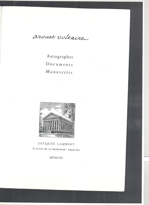 Lettre de D'Alembert à Delaleu, 14 septembre 1770