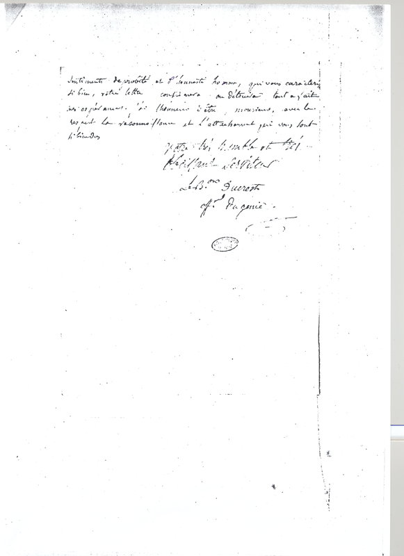 Lettre de Ducrest à D'Alembert, 12 janvier 1769