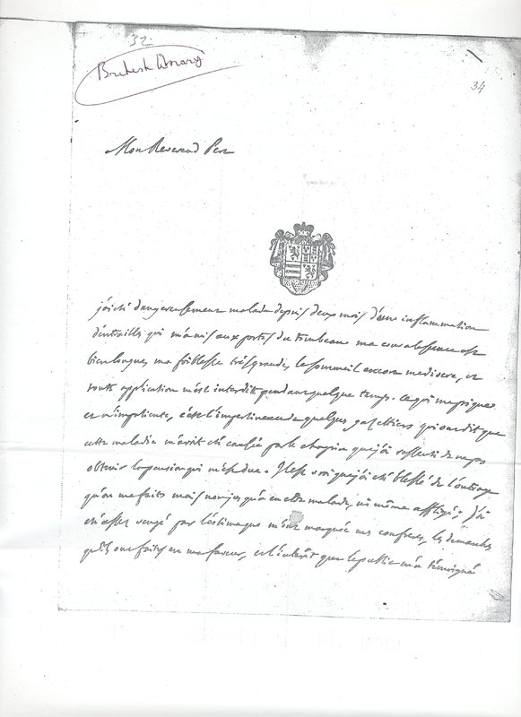 Lettre de D'Alembert à Frisi, 28 septembre 1765 Lettre de D'Alembert à Frisi, 28 septembre 1765