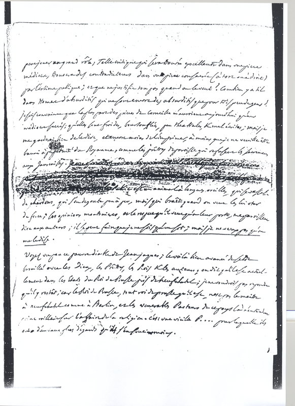 Lettre de D'Alembert à Voltaire, 31 juillet 1762 Lettre de D'Alembert à Voltaire, 31 juillet 1762
