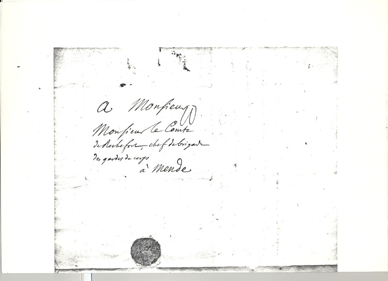Lettre de D'Alembert à Rochefort d'Ally Jacques, 31 mai 1768 Lettre de D'Alembert à Rochefort d'Ally Jacques, 31 mai 1768