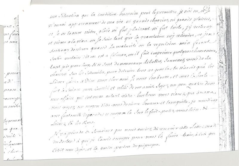 Lettre de D'Alembert à Maupertuis, 31 octobre 1753