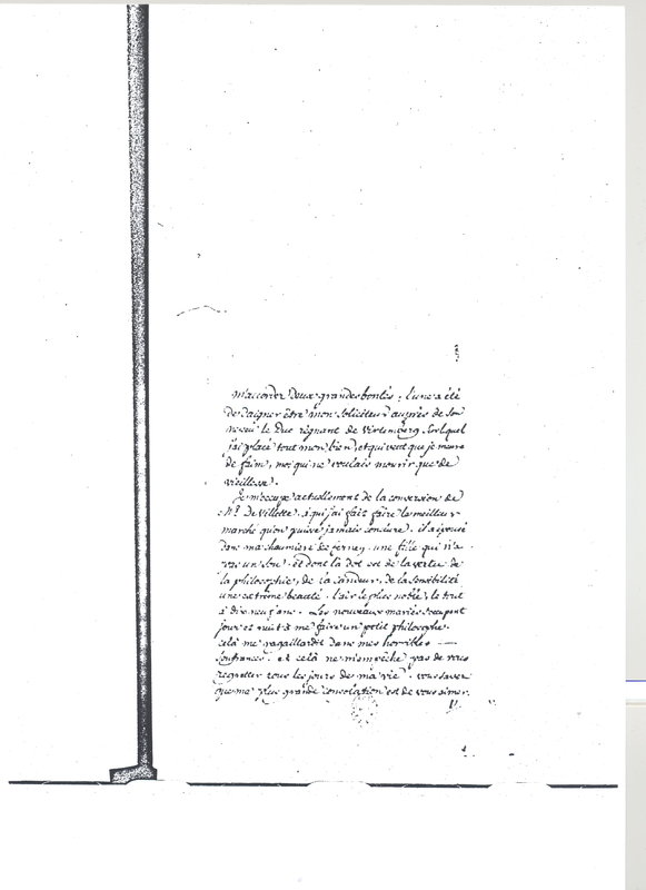 Lettre de Voltaire à D'Alembert, 26 novembre 1777 Lettre de Voltaire à D'Alembert, 26 novembre 1777