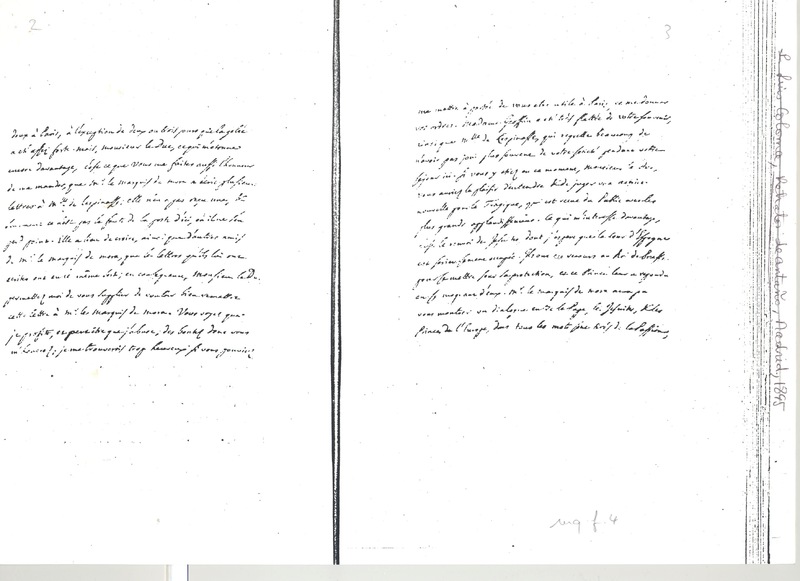 Lettre de D'Alembert à Villahermosa, 8 janvier 1773 Lettre de D'Alembert à Villahermosa, 8 janvier 1773