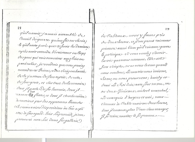 Lettre de D'Alembert à Mlle Lespinasse, 22 juin 1763 Lettre de D'Alembert à Mlle Lespinasse, 22 juin 1763