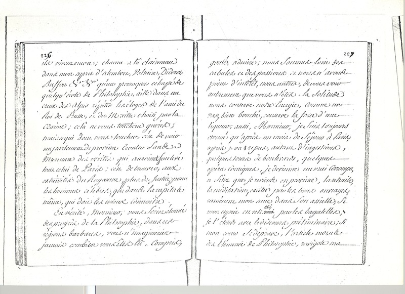 Lettre de Servan à D'Alembert, 5 janvier 1767 Lettre de Servan à D'Alembert, 5 janvier 1767