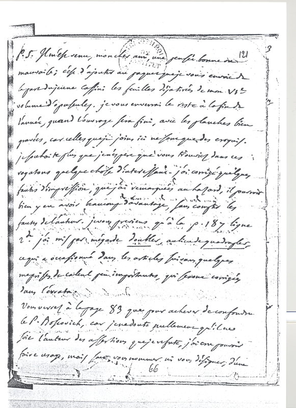 Lettre de D'Alembert à Lagrange, 22 août 1772 Lettre de D'Alembert à Lagrange, 22 août 1772