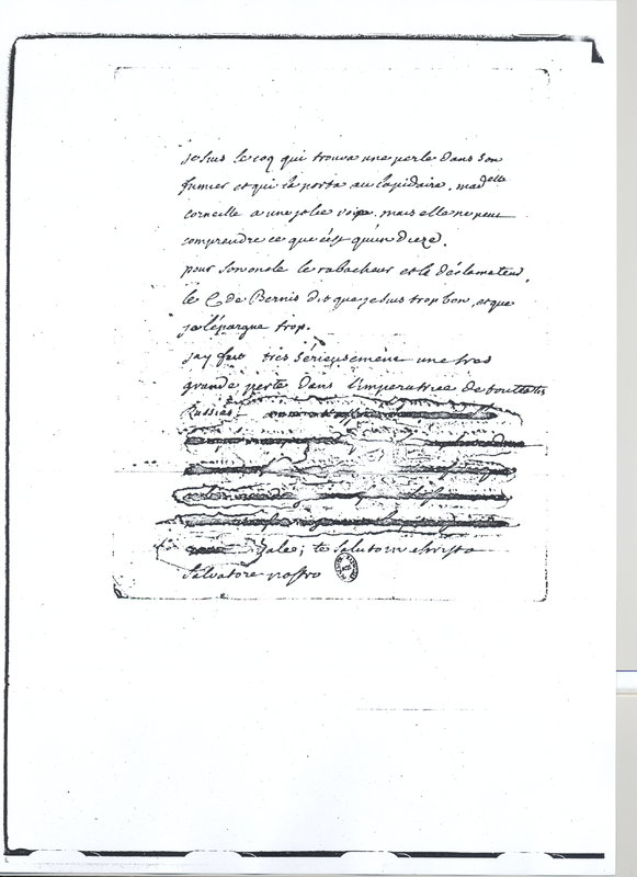 Lettre de Voltaire à D'Alembert, 10 février 1762 Lettre de Voltaire à D'Alembert, 10 février 1762