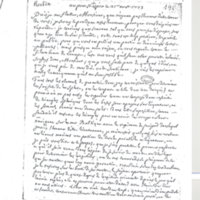 Lettre de Roubin à D'Alembert, 21 août 1773