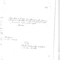 Lettre de La Motte à D'Alembert, 19 avril 1781