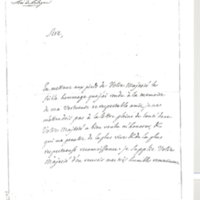 Lettre de D'Alembert à Stanislas II, 14 février 1778